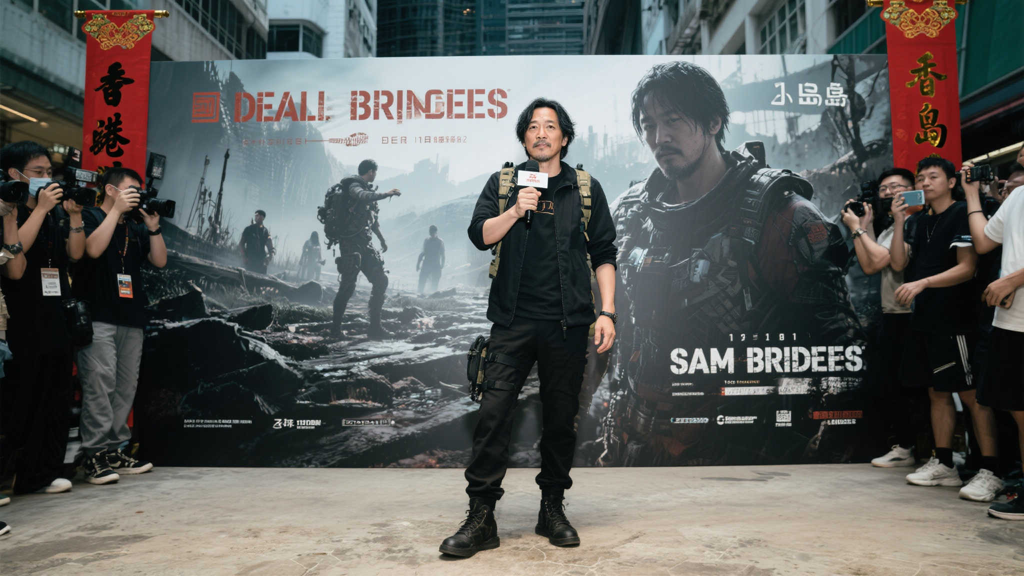 《死亡搁浅2》香港亮相！小岛秀夫携手伍允龙引发关注